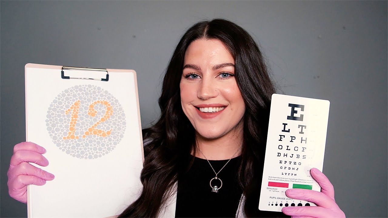 ASMR | Eye Exam/Vision Test 👀 (Roleplay)