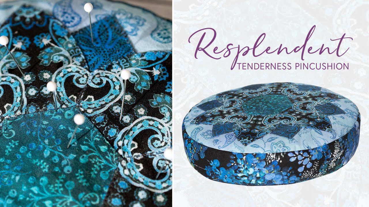 How To Make a Tenderness Pincushion | a Shabby Fabrics Tutorial