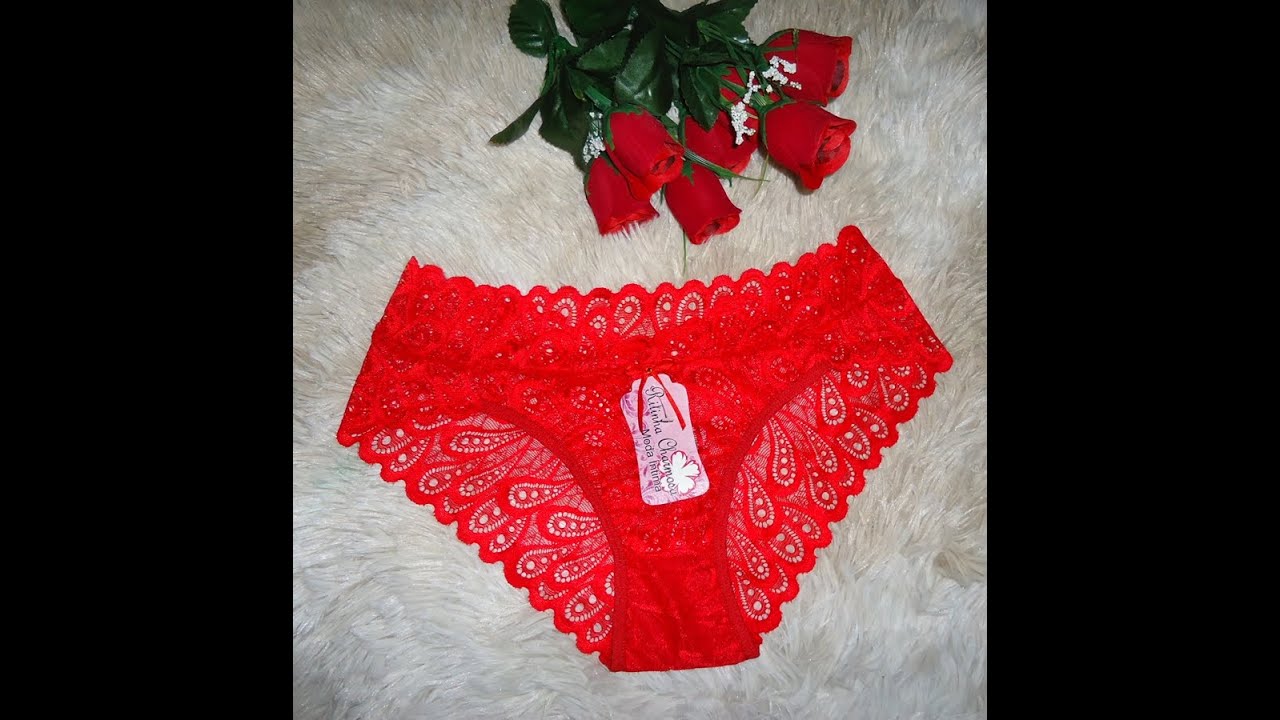❤❤ VAMOS COSTURAR !!❤❤  LINDA CALCINHA DE RENDA Ref.016 #FÁCIL