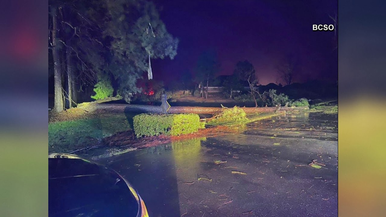 RAW: 3 dead after tornado rips through eastern North Carolina