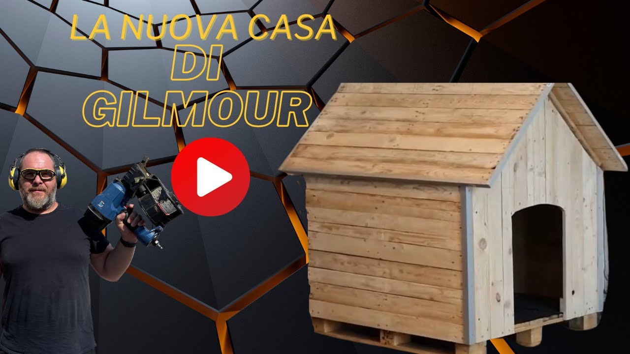 VIDEO TUTORIAL CUCCIA PER CANI IN LEGNO FAI DA TE REALIZZATA CON PALLETS USATI