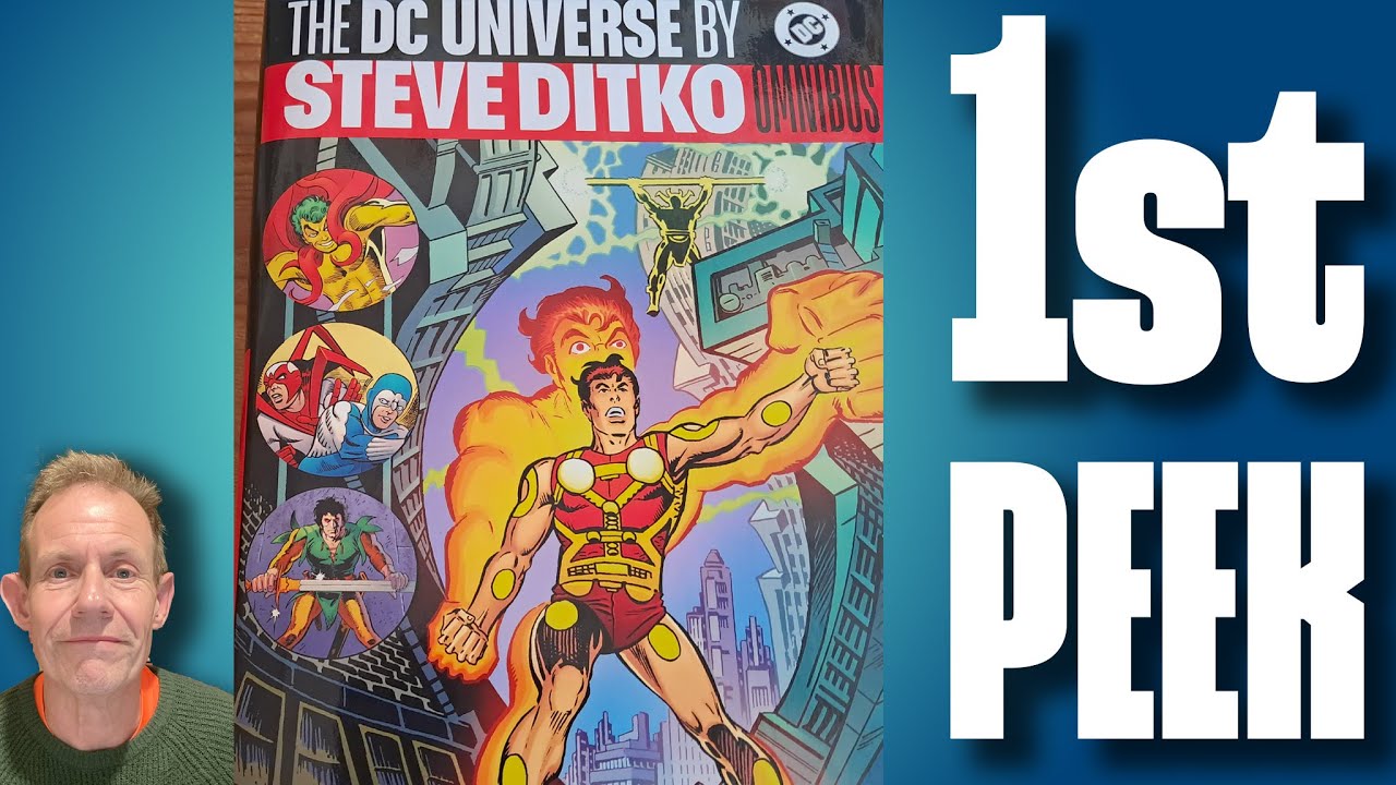 DC UNIVERSE BY STEVE DITKO Omnibus Book Review Inc Shade Creeper Stalker JLA etc