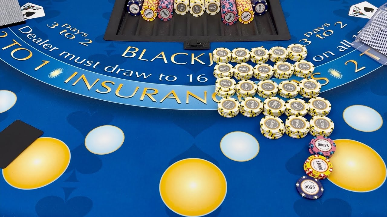 I WON OVER $2,000,000 IN MY BIGGEST AND BEST BLACKJACK WIN EVER!