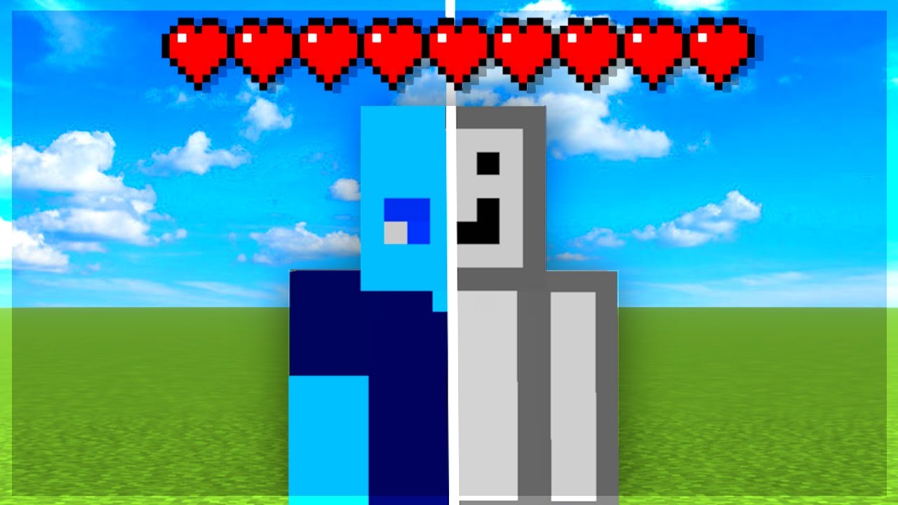 Minecraft, но у нас общие полоски здоровья...