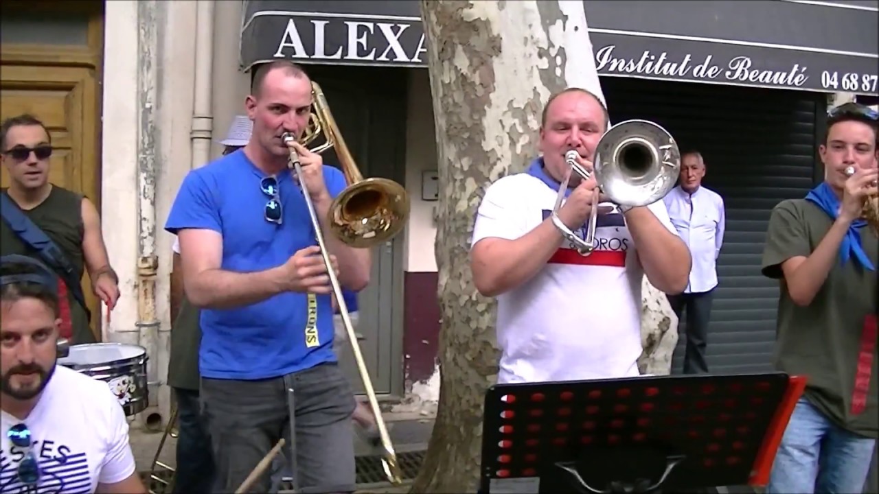 La Banda Els Tirons à la Feria de Céret 2018 