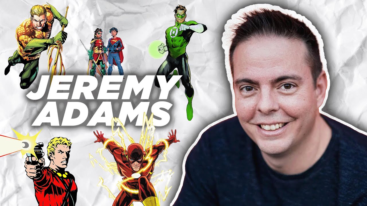 JEREMY ADAMS Talks Aquaman, Green Lantern & Redeeming Wally West (Full Interview)