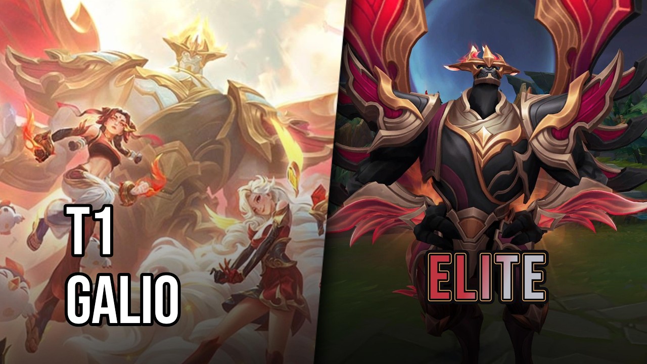 Образ T1 Galio | League of Legends | Элитные цветовые схемы