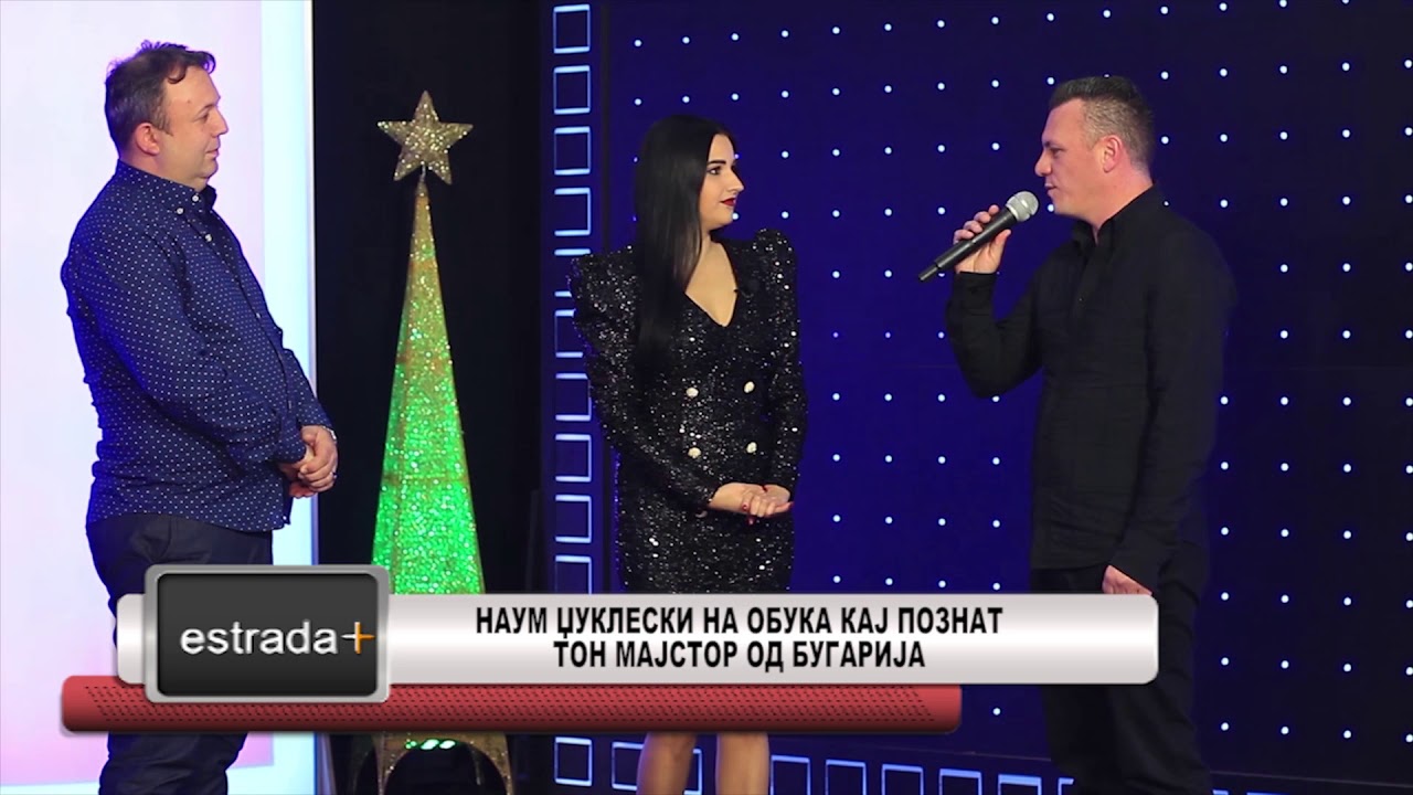 Naum Dzukleski na obuka kaj poznat ton majstor od Bugarija