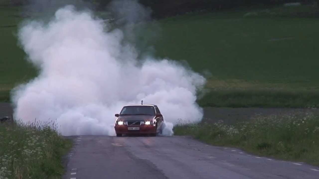Volvo 740 T5 500whp burnout