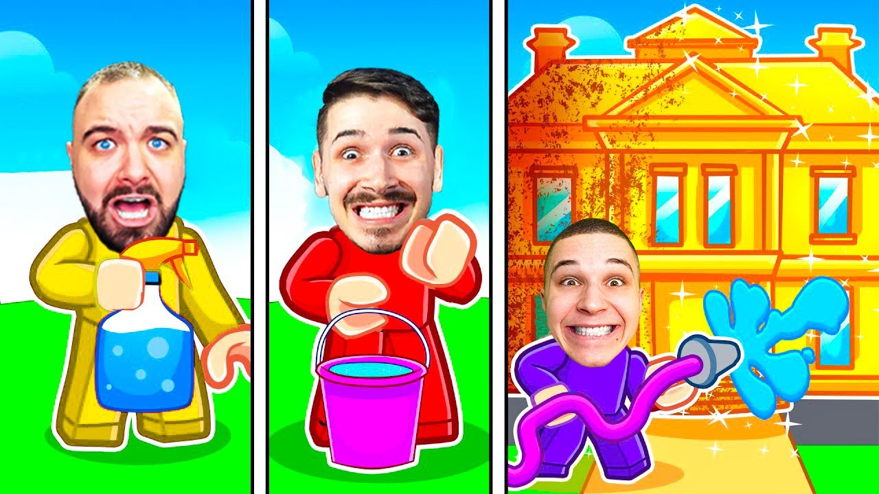 KO NAJBRŽE OČISTI OGROMNU KUĆU u ROBLOXU OSVAJA 1000€!!😵💦 *takmičenje*