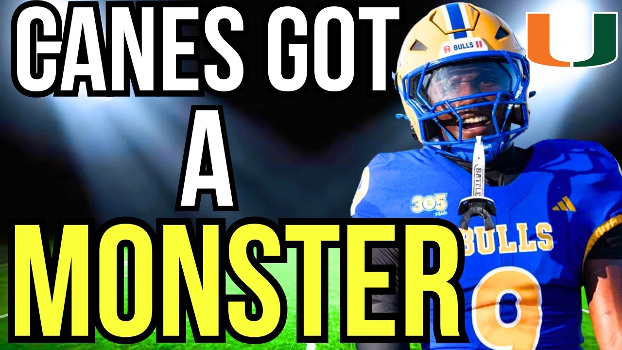 Jordan Campbell Is A MONSTER | 4⭐️ Miami Hurricanes EDGE Recruit - Highlights