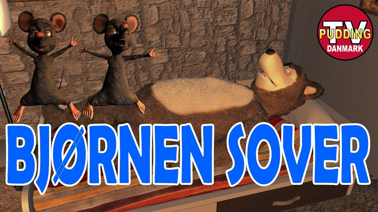 Bjørnen sover - Danske børnesange 3D