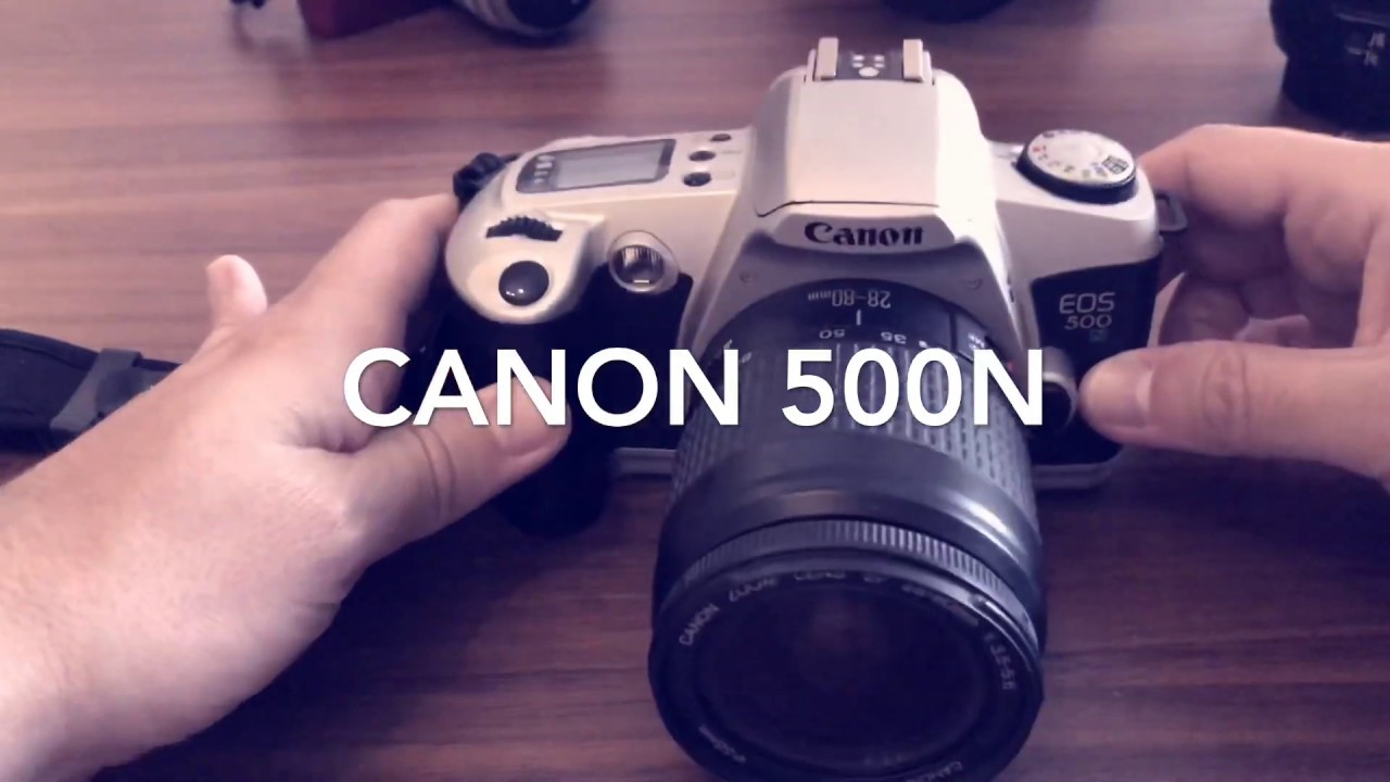 Canon EOS 500N - Una réflex ligera 