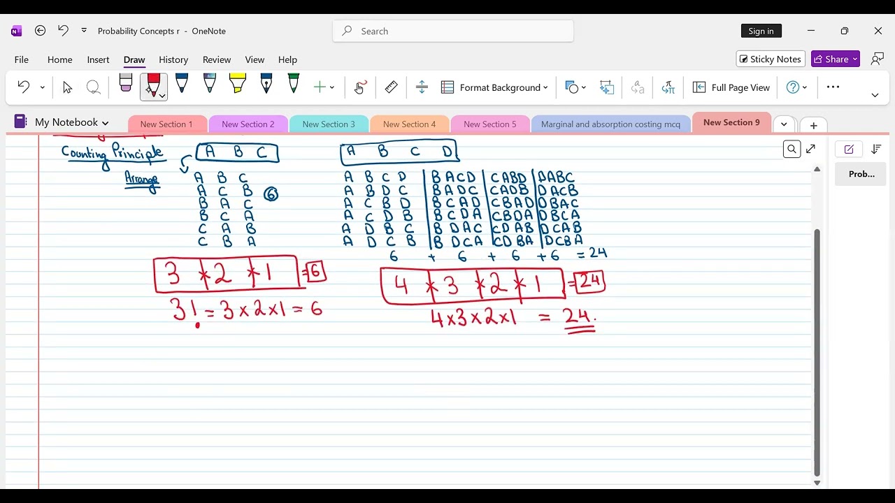 Permutation and combination basic part 1.1 18feb26