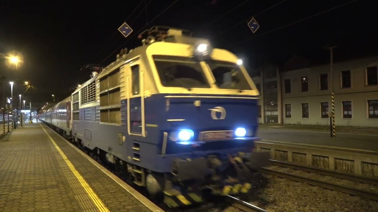 EuroNight 443 Slovakia odjezd Bohumín