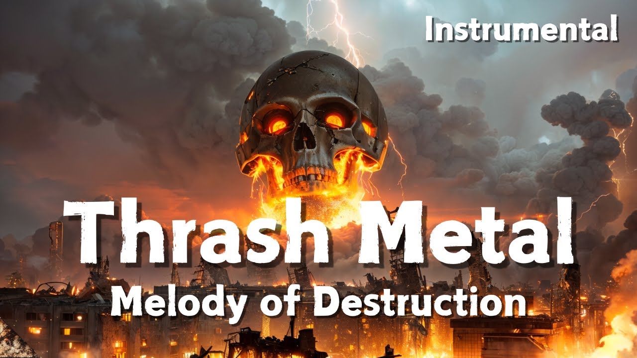 Blazing Thrash Metal Tracks 🔥 Melody of Destruction / Instrumental for WorkOut and Gaming
