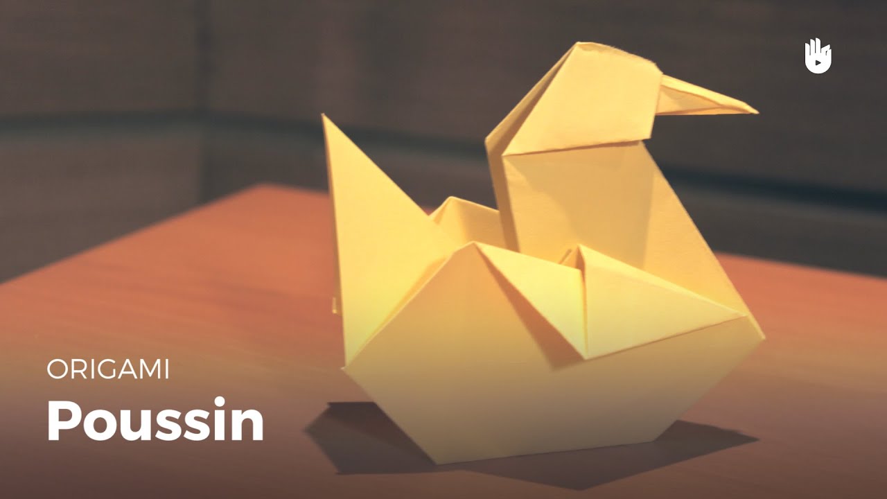 Faire un poussin en papier | Origami
