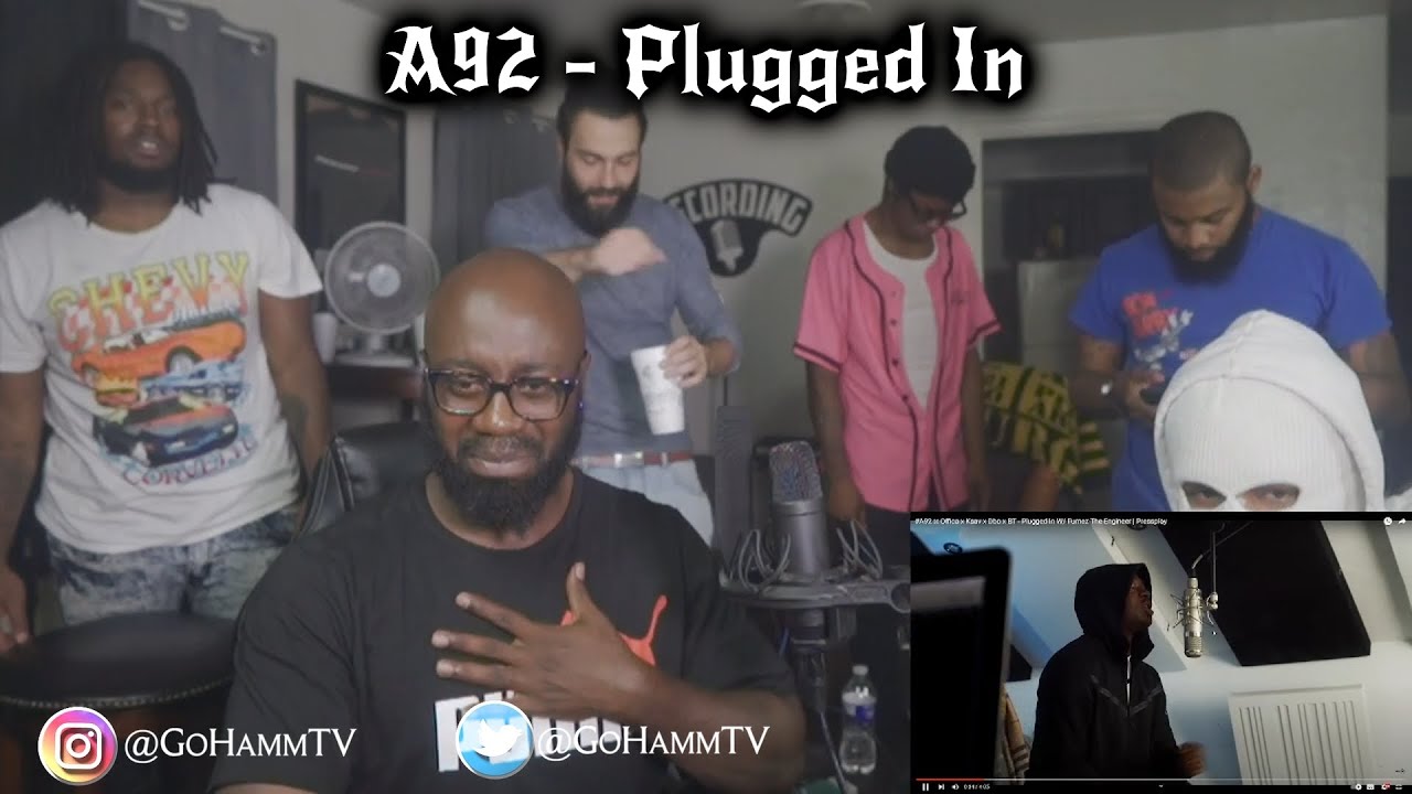 #A92 Offica x Ksav x Dbo x BT - Plugged In W/Fumez The Engineer (GoHammTV Reaction)