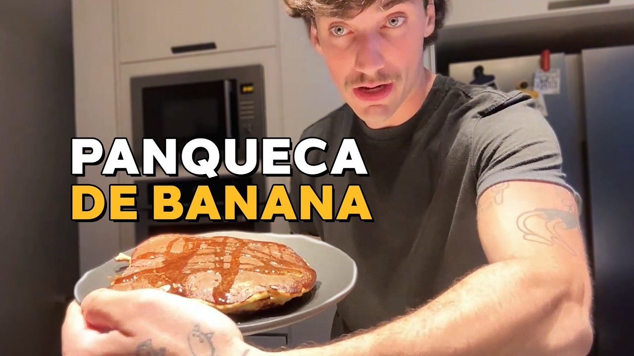 MOUNT FAZENDO PANQUECA DE BANANA COM WHEY | mount cortes