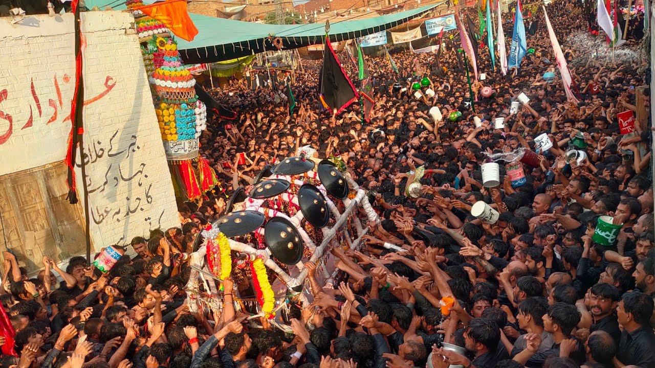 9th Muharram 2025/1446 Matam Maidan e Karbala 9 Dhaal Tazia e Karbala Rohri  Shahadat mola Hussain