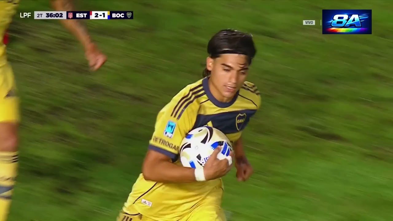 Estudiantes 2 Boca 1 (2026 Liga Profesional de Fútbol, Torneo Apertura)