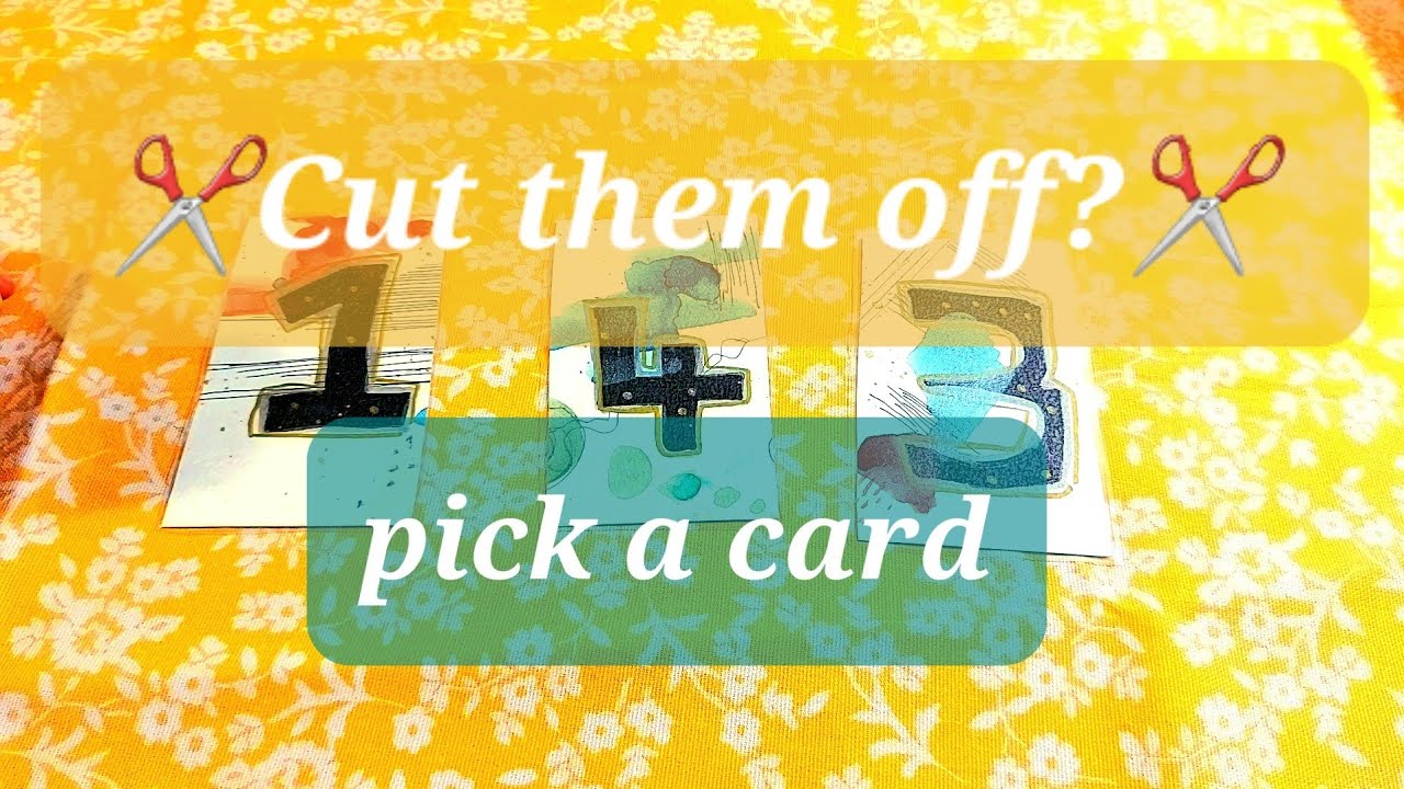 ✂️ Cut Them ✂️ Off or Nah?? 🤔 Pick One • Pick a Card/Pick a Number