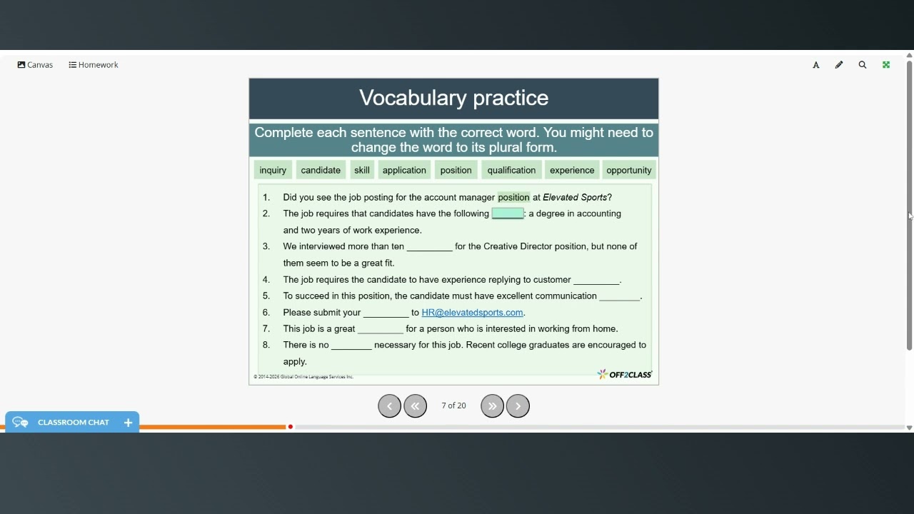 B1+ Business English | Learning Vocabulary for Job Advertisements