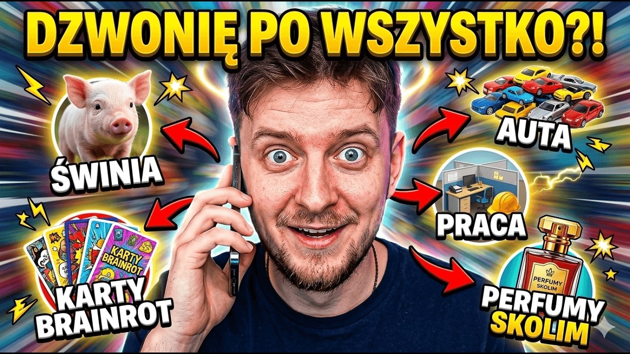 MAHONEK ŚMIESZNE TELEFONY Z DNIA 06.03  *ŚWINIA, AUTA, PRACA, PERFUMY SKOLIM, BRAINROT I WIĘCEJ*