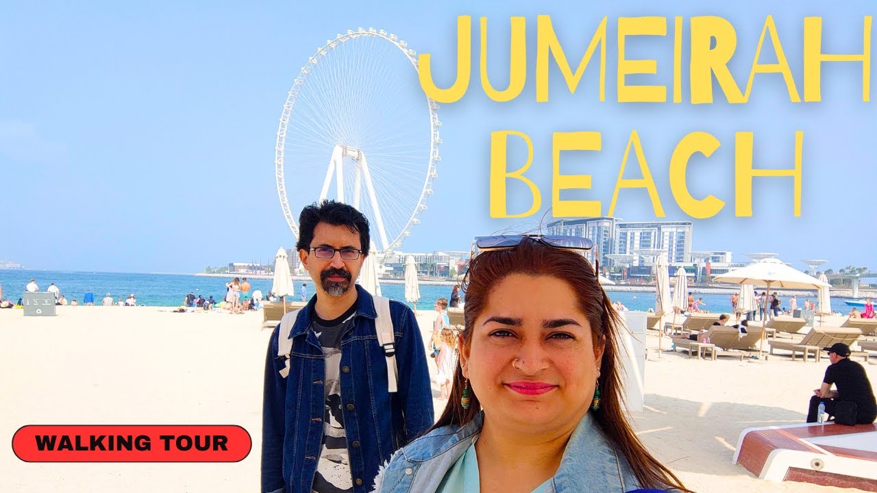 Dubai Jumeirah Beach Walk Tour | Dubai 2024 🇦🇪 Night JBR, Jumeirah Beach Residence Walking Tour
