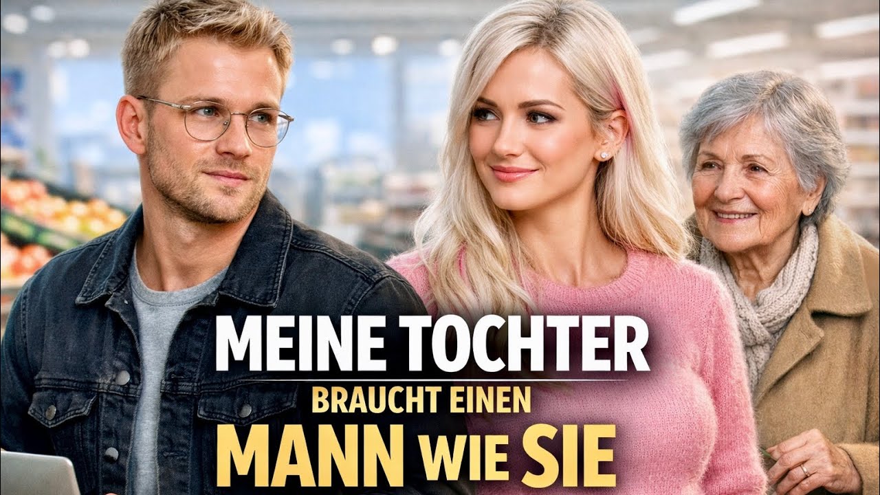 Ich half einer älteren Frau mit ihren Einkäufen…sagte sie„Meine Tochter braucht einen Mann wie Sie“