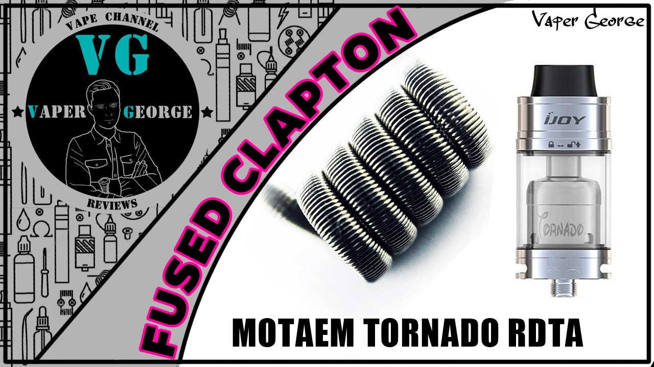 Fused clapton в домашних условиях | Мотаем Tornado RDTA