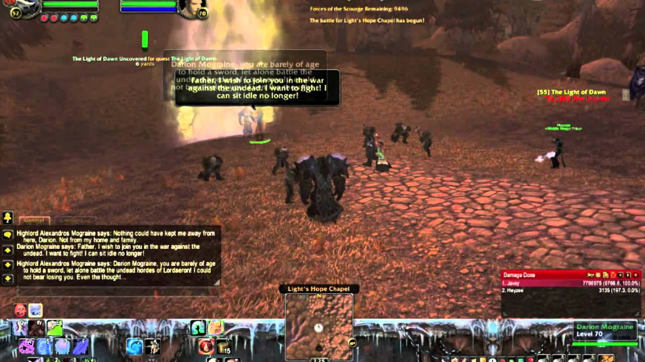 Death Knight Quest: The Light of Dawn