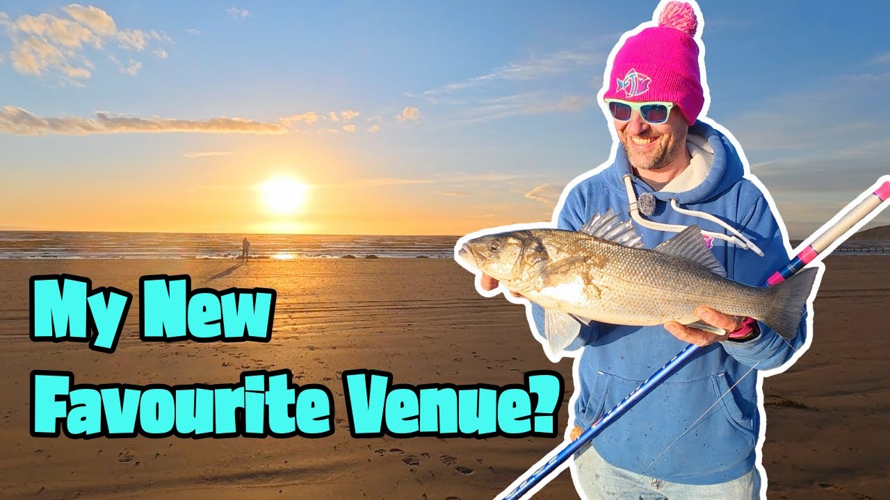 EASY Method That Actually Works! This Blew My Mind! Bass Fishing From the Beach! 🐟🎣