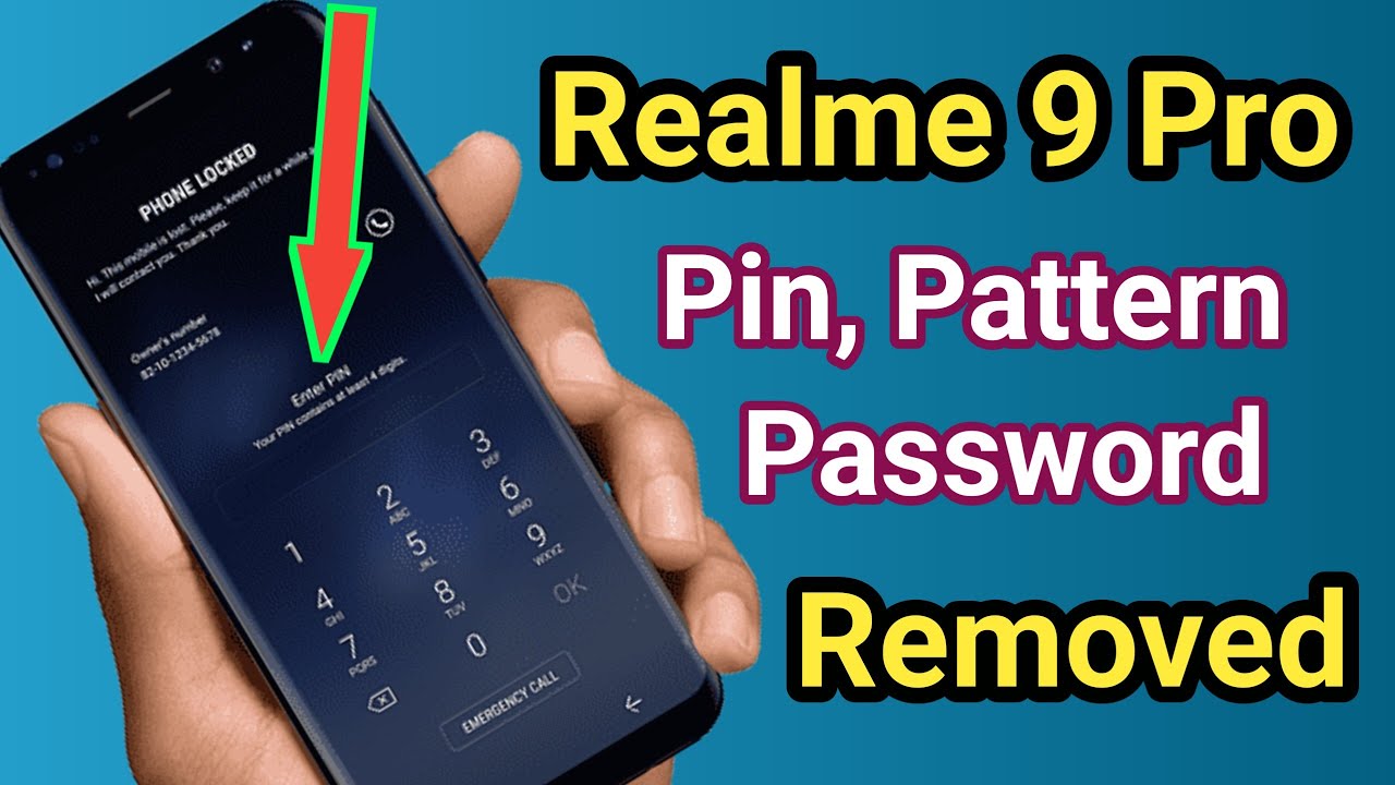 Forgotten Lockscreen Removed Realme 9 Pro 5G | Pattern/Password hataye without PC@SantechInfo