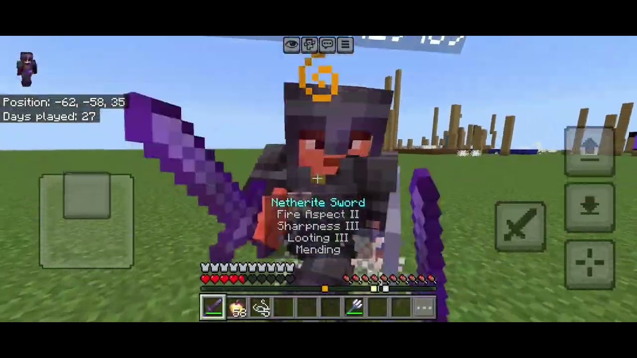 Minecraft PvP 1v1 clutch pvp #minecraft #minecraftlivehind #minecraftpvp 