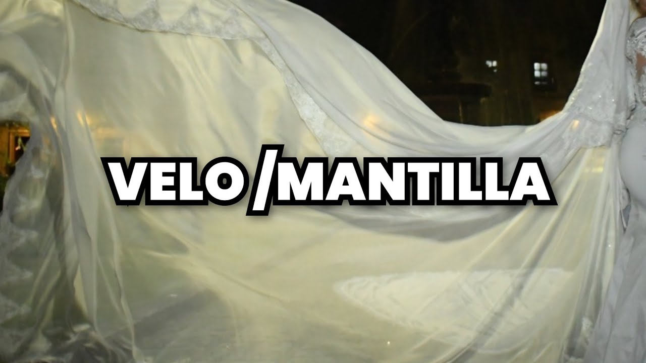 COMO HACER PASO A PASO VELO/MANTILLA PARA NOVIA