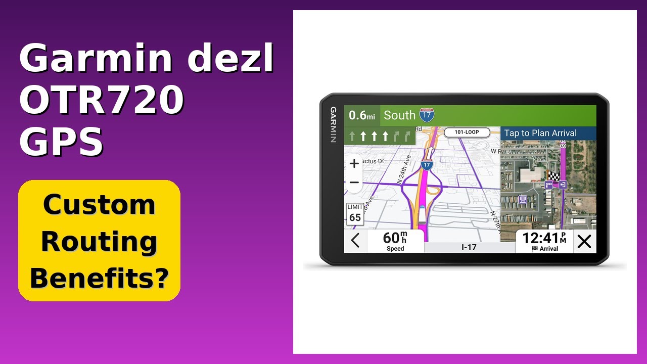 REVIEW (2026): Garmin dezl OTR720 GPS. Features.