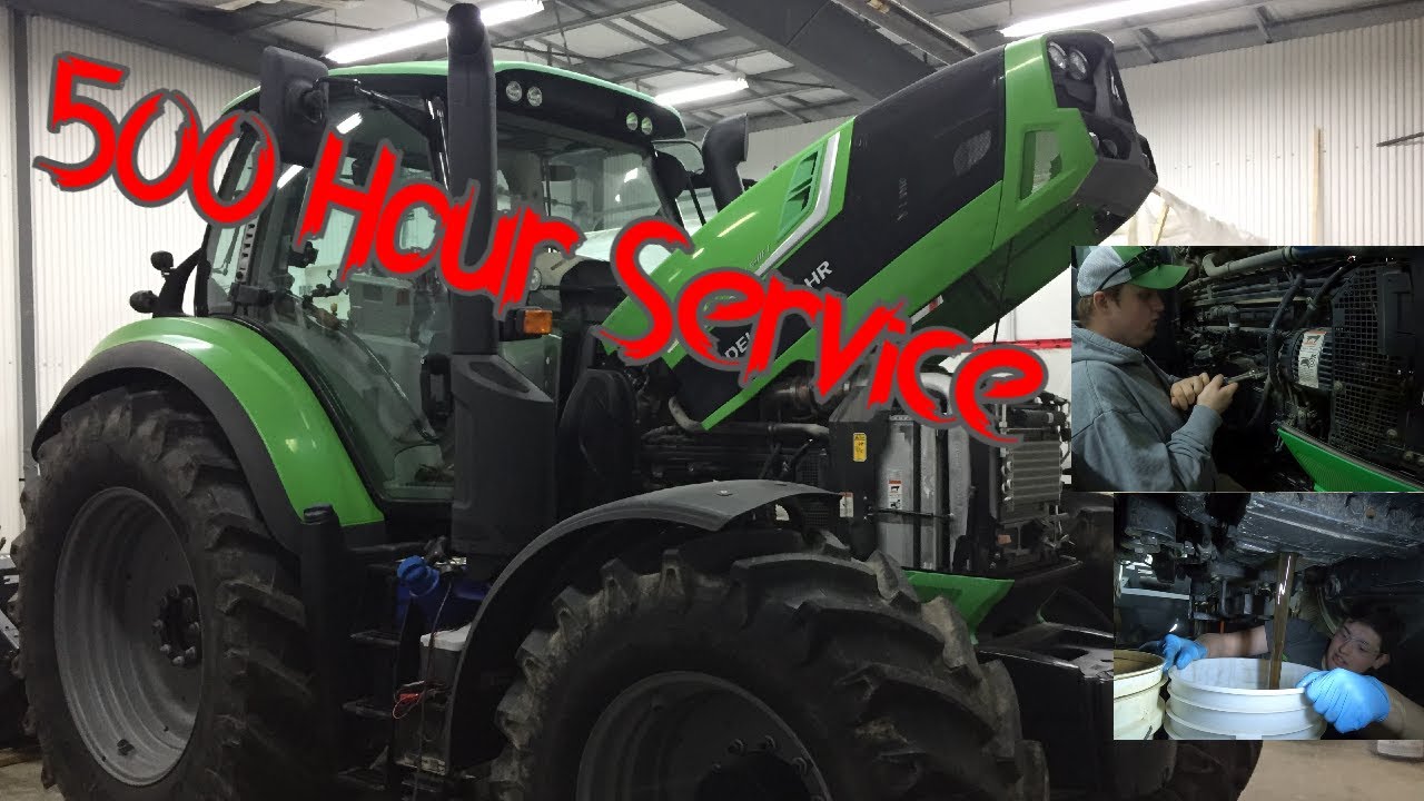 500 Hour Service on our Deutz 6210