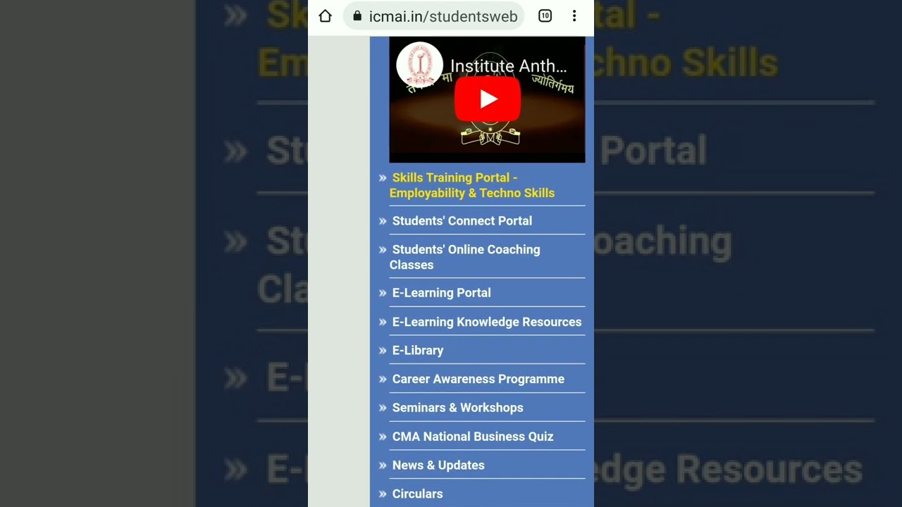 How to Download CMA Workbook + RTP + MTP + Supplementary + MCQ bank + Study Mat from ICMAI WEBSITE ?