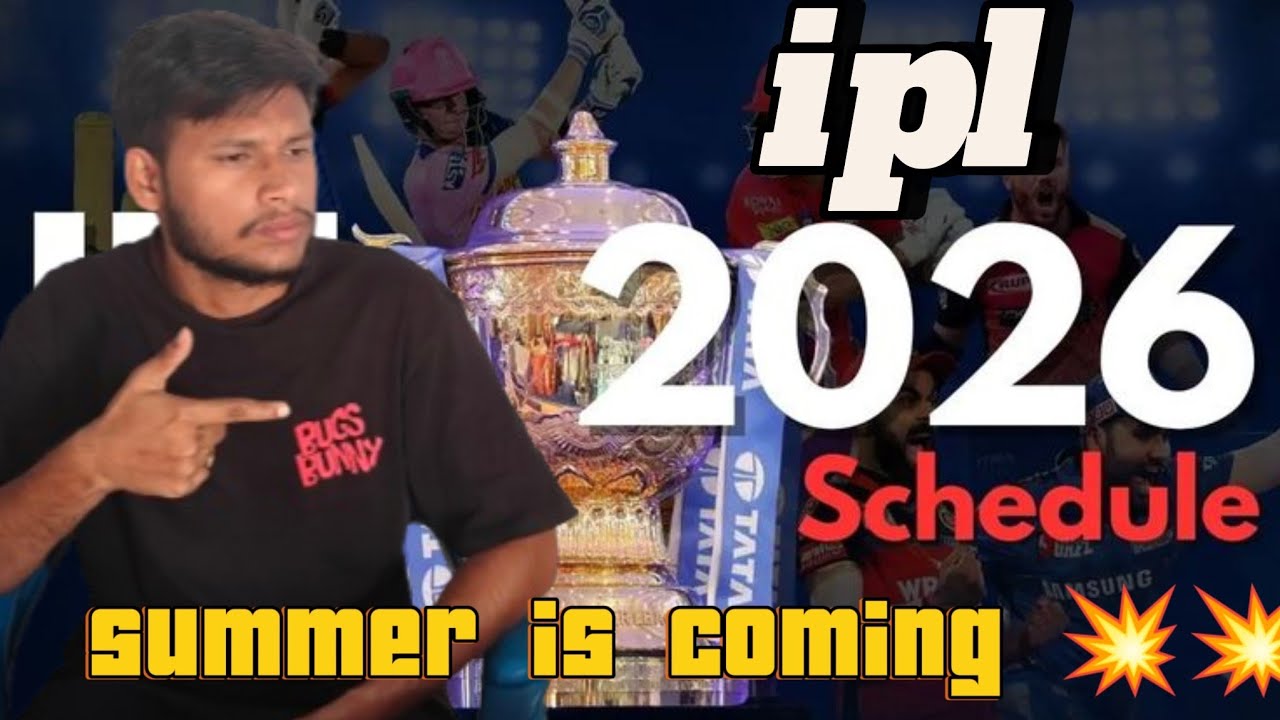 Blockbusters matches💥 are coming||ipl 2026 schedule was released||