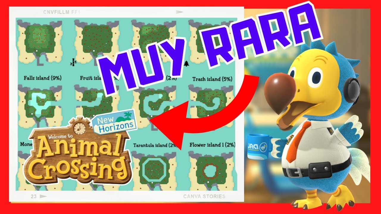 🌴TODAS las ISLAS MISTERIOSAS y CÓMO VISITARLAS en Animal Crossing New Horizons| CobayasGamer