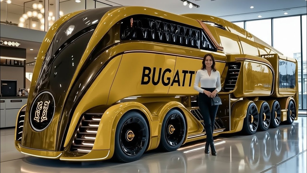 Inside the 2026 Bugatti Motorhome Camper Van | Unbelievable Luxury!
