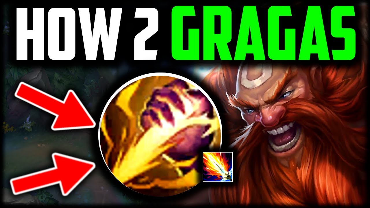 GRAGAS IS A BEAST! - How to Gragas & CARRY (Best Build/Runes) Gragas Jungle Guide Season 14