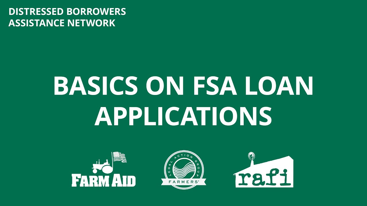 Basics on FSA Loan Applications (DBAN Gathering Training)