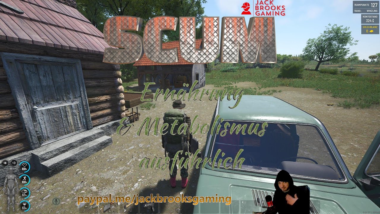 SCUM | Metabolismus, Ausgewogene Ernährung und Angeln