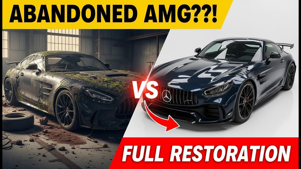 Mercedes AMG GT Black Series Full Restoration 2021 | Flood Damage to Showroom Finish ASMR