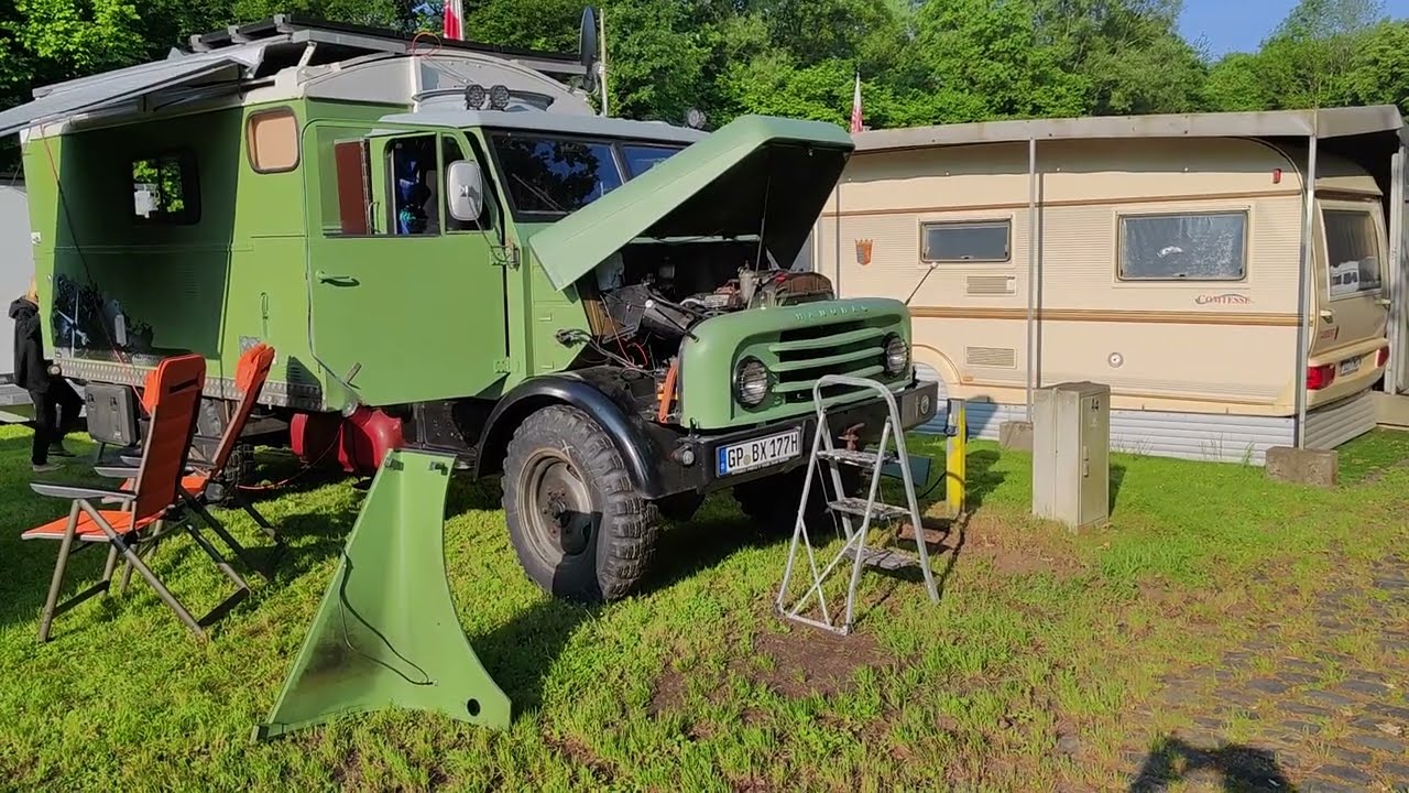 Die tägliche Hanomag Wartung