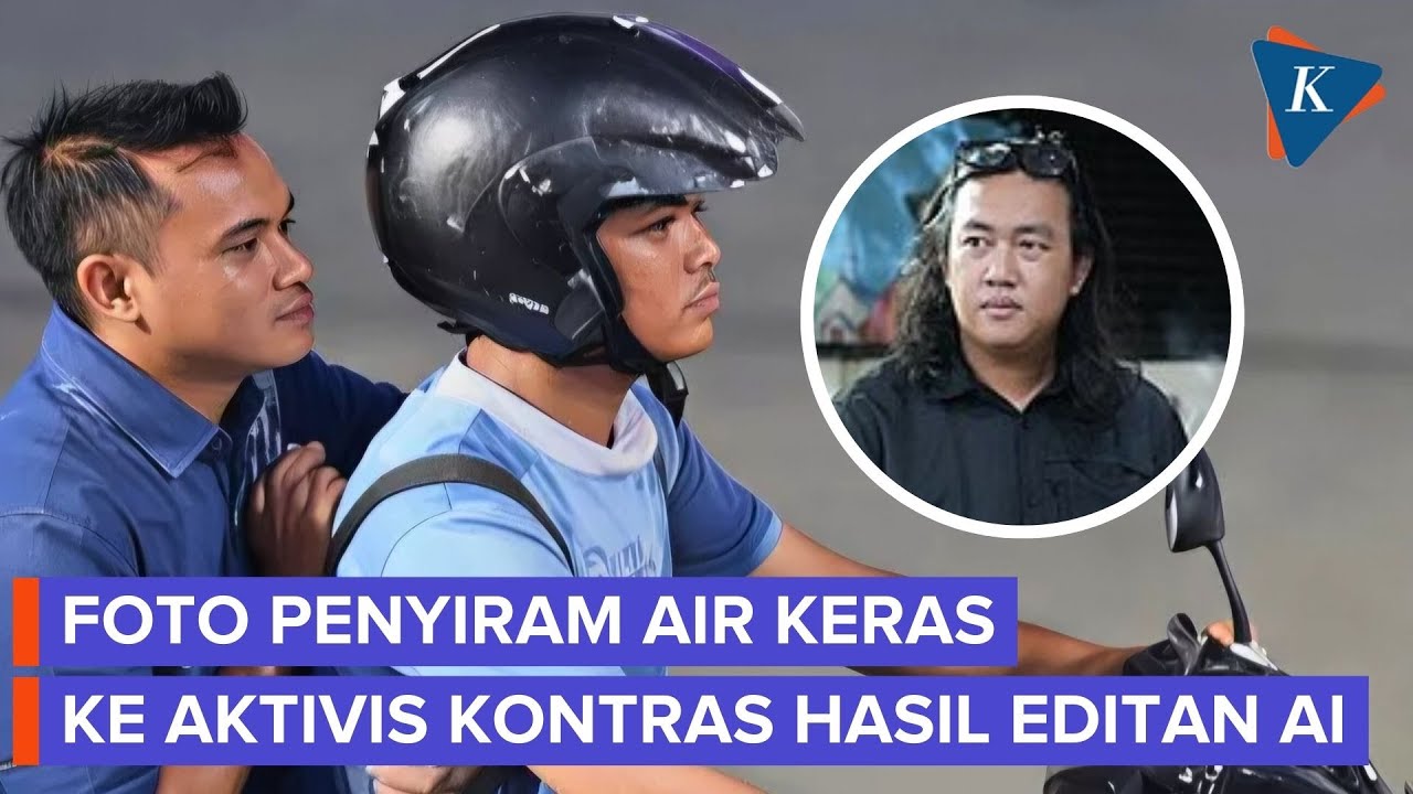Foto Penyiram Air Keras ke Andrie Yunus Beredar, Polisi: Itu Hasil AI