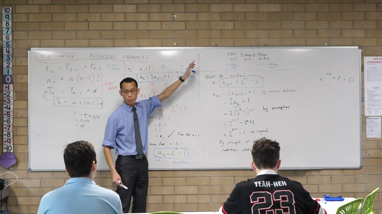 Recursive Formulas by Induction (2 of 4: Proving an explicit formula)