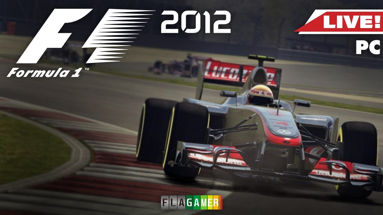 Flagamer corre no LOBBY ONLINE do F1 2012 no PC
